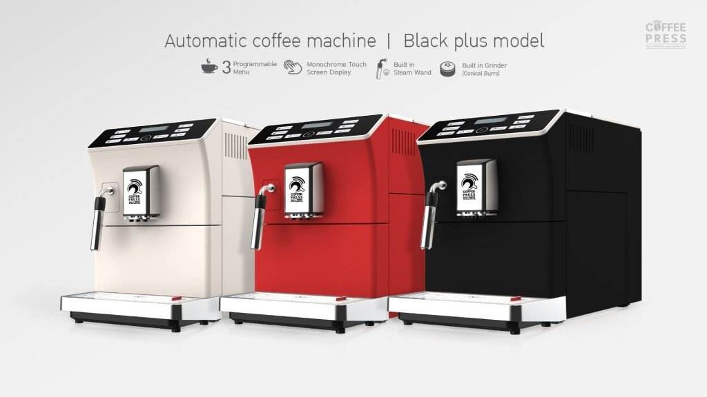 เครื่องชงกาแฟอัตโนมัติ Coffee Press รุ่น Black Plus Model