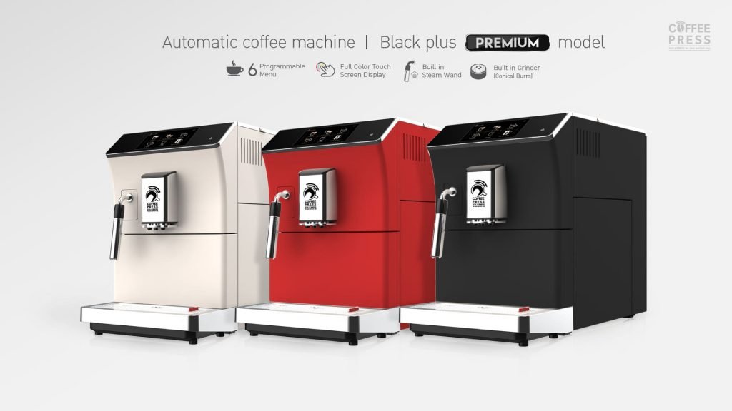 เครื่องชงกาแฟสด Coffee Press รุ่น Black Plus Premium Model